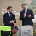 Председник Вучић присуствовао обележавању почетка радова на изградњи индустријског парка "VGP Park Beograd"