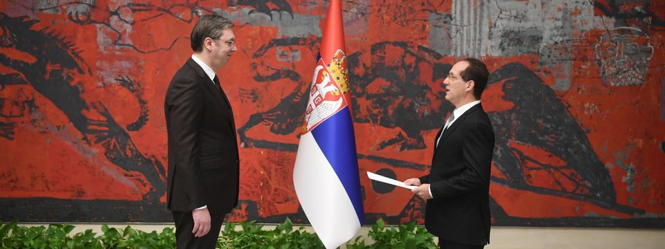 Акредитивна писма новоименованог амбасадора Републике Кубе