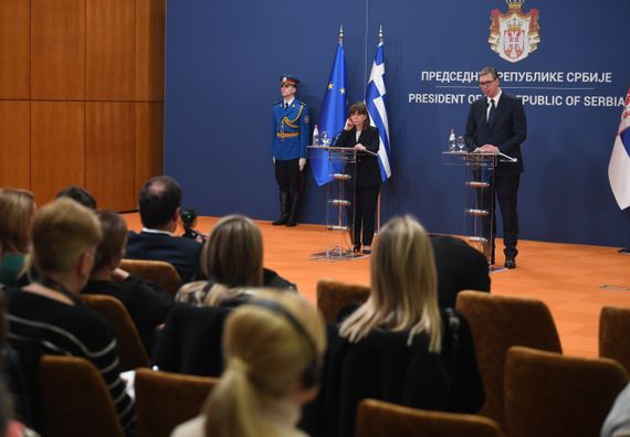 Zvanična poseta predsednice Republike Grčke