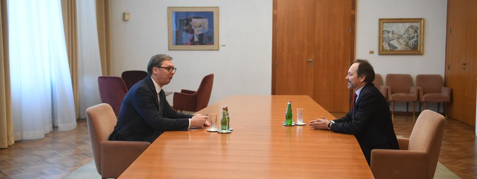 Састанак са шефом делегације Европске уније у Србији