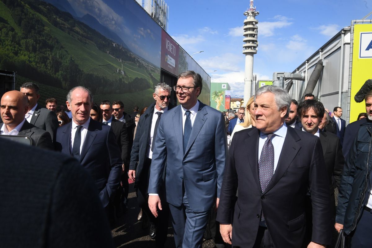 Predsednik Vučić u poseti Republici Italiji