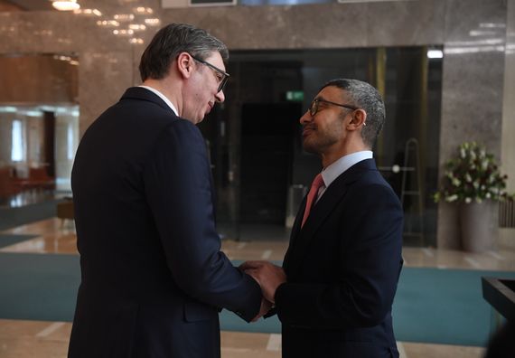 Poseta ministra za spoljne poslove i međunarodnu saradnju Ujedinjenih Arapskih Emirata