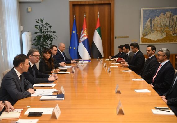 Посета министра за спољне послове и међународну сарадњу Уједињених Арапских Емирата