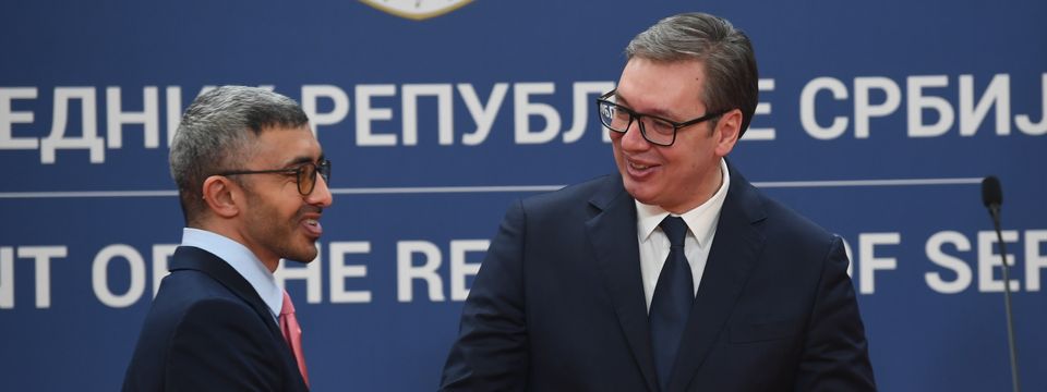 Посета министра за спољне послове и међународну сарадњу Уједињених Арапских Емирата
