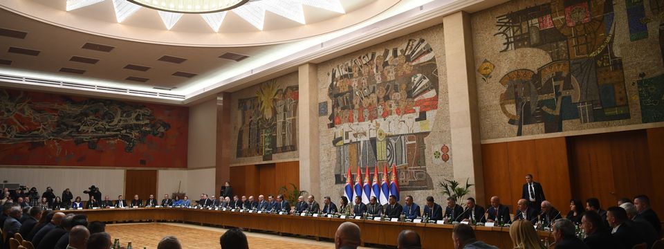 Састанак са политичким представницима Срба са Косова и Метохије