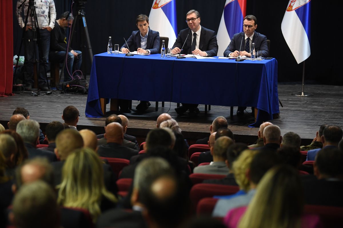 Sastanak sa političkim predstavnicima Srba sa Kosova i Metohije