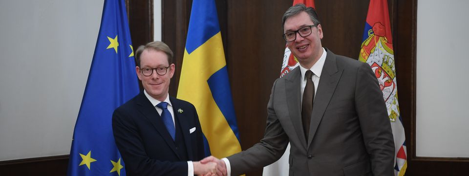 Састанак са министром спољних послова Краљевине Шведске