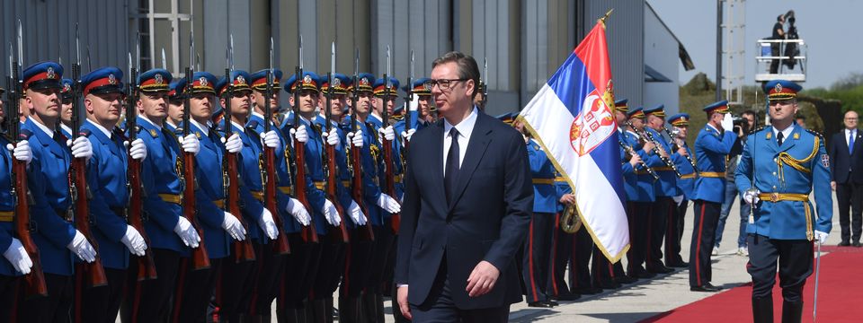 Председник Вучић присуствовао приказу способности Војске Србије „Гранит 2023”