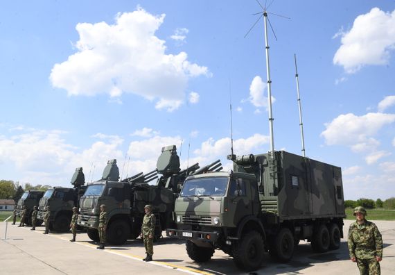 Председник Вучић присуствовао приказу способности Војске Србије „Гранит 2023”