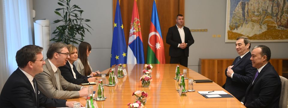 Састанак са министром рада и социјалне заштите становништва Републике Азербејџан