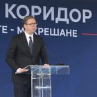 Predsednik Vučić prisustvovao otvaranju deonice na delu Moravskog koridora od Pojata do Makrešana