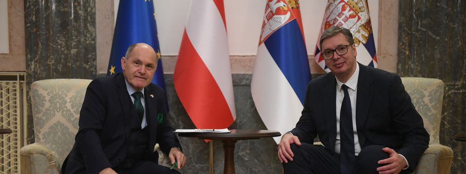 Састанак са председником парламента Републике Аустрије
