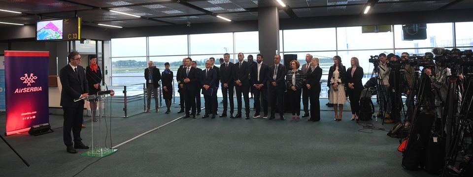 Zvanični ispraćaj prvog leta nacionalne avio-kompanije Er Srbija za Čikago
