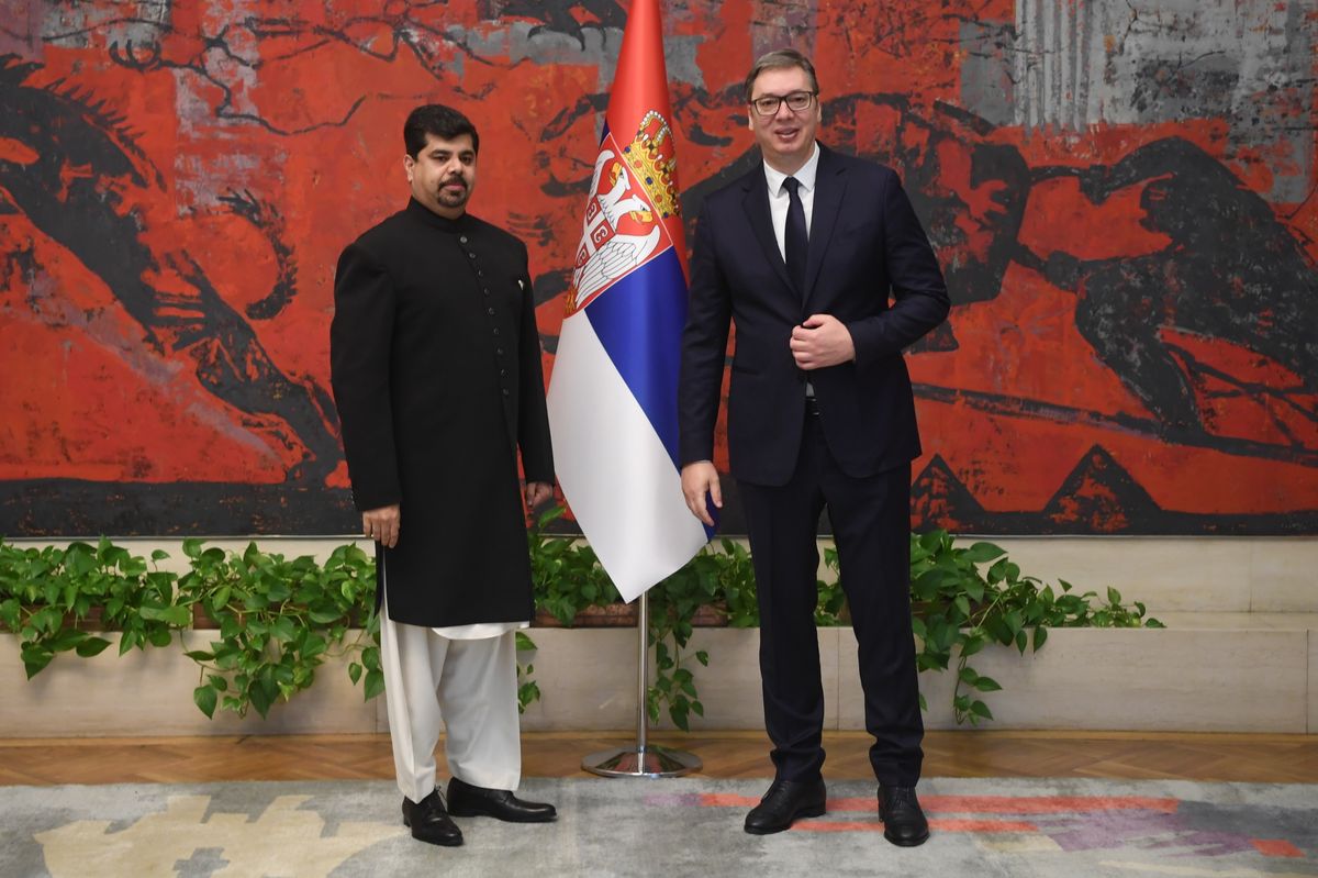 Akreditivna pisma ambasadora Islamske Republike Pakistan i ambasadora koji pokrivaju Republiku Srbiju na nerezidencijalnoj osnovi