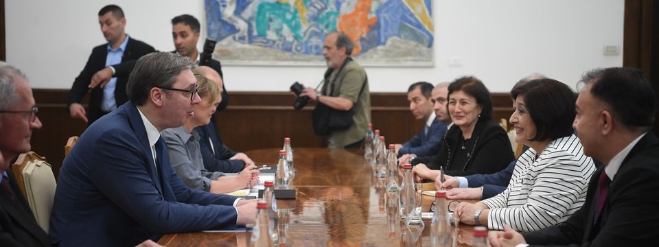 Састанак са председницом Народне скупштине Републике Азербејџан