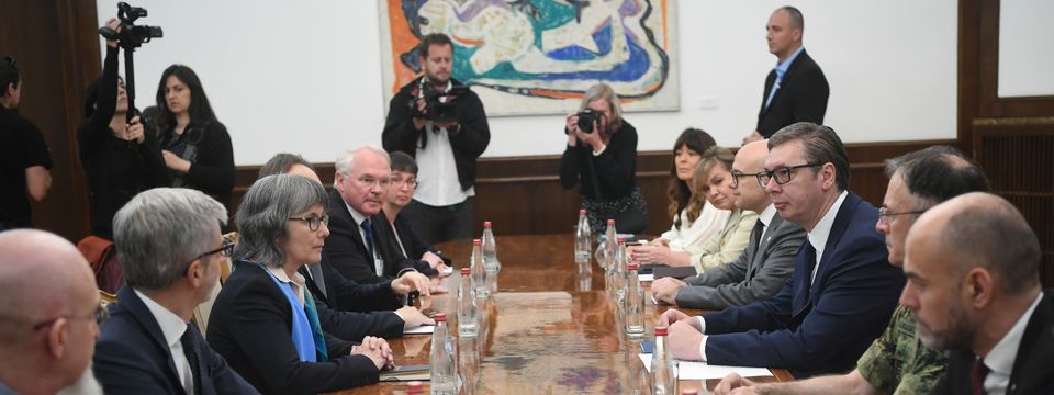 Састанак са амбасадорима земаља Квинте