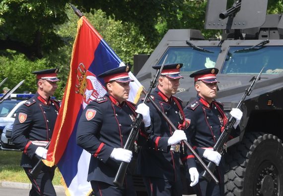 Predsednik Vučić prisustvovao manifestaciji povodom obeležavanja Dana Ministarstva unutrašnjih poslova i Dana policije