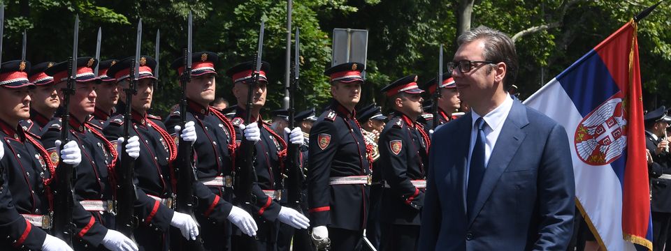 Председник Вучић присуствовао манифестацији поводом обележавања Дана Министарства унутрашњих послова и Дана полиције
