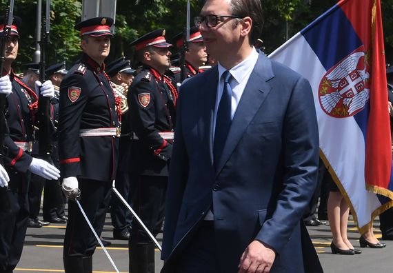 Predsednik Vučić prisustvovao manifestaciji povodom obeležavanja Dana Ministarstva unutrašnjih poslova i Dana policije