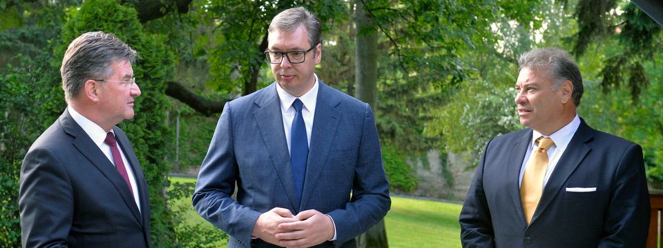 Састанак са специјалним представником ЕУ за дијалог Београда и Приштине и замеником помоћника америчког државног секретара