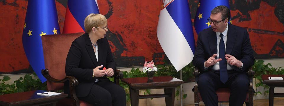 Радна посета председнице Републике Словеније