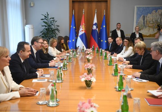 Радна посета председнице Републике Словеније