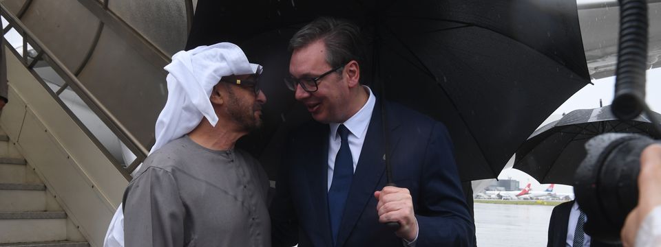 Sastanak sa predsednikom Ujedinjenih Arapskih Emirata