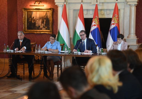 Prva sednica strateškog saveta za saradnju Republike Srbije i Mađarske