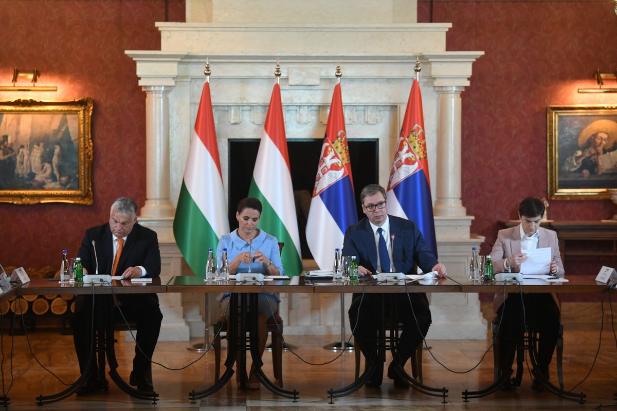 Прва седница стратешког савета за сарадњу Републике Србије и Мађарске