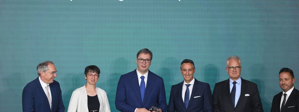 Отварање фабрике Hansgrohe у Ваљеву