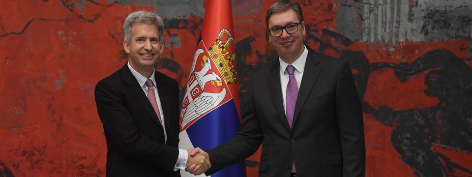 Акредитивна писма амбасадора Уједињеног Краљевства Велике Британије и Северне Ирске