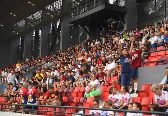 Predsednik Vučić obišao novoizgrađeni stadion Dubočica