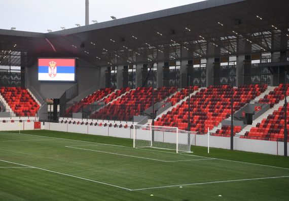 Predsednik Vučić obišao novoizgrađeni stadion Dubočica