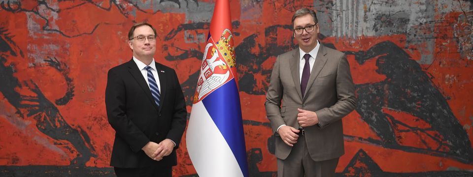 Predsednik Vučić primio akreditivna pisma novoizabranog ambasadora Republike Finske