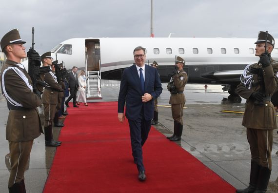 Predsednik Vučić u poseti Budimpešti