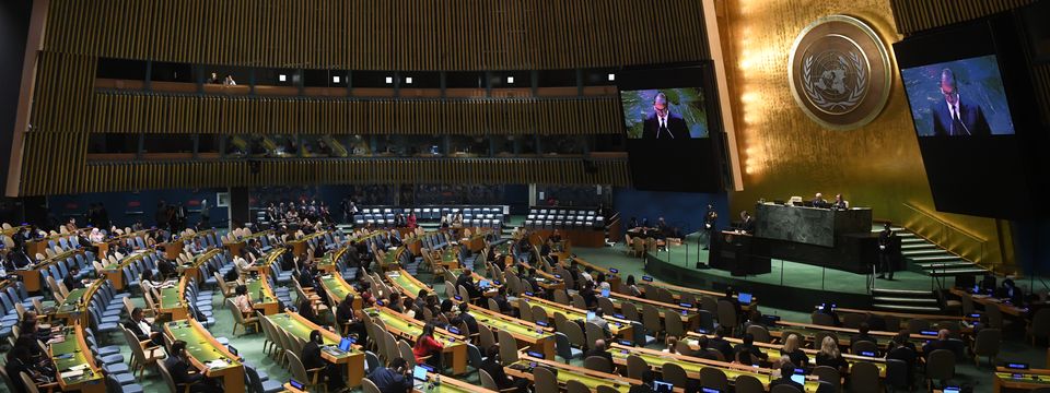 Обраћање председника Вучића учесницима 78. заседања Генералне скупштине Уједињених нација