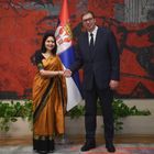 Predsednik Vučić primio akreditivna pisma novoimenovane ambasadorke Republike Indije