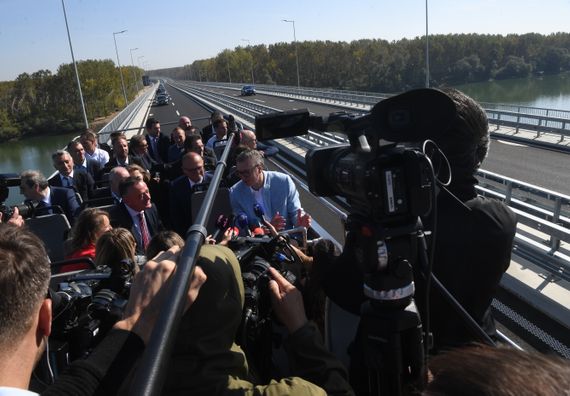 Otvaranje auto-puta Ruma-Šabac sa mostom preko Save