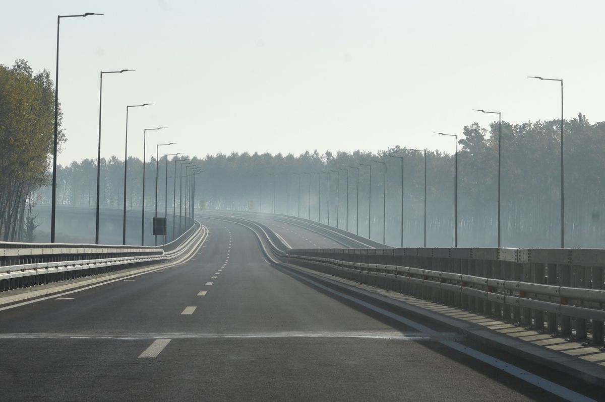 Отварање ауто-пута Рума-Шабац са мостом преко Саве