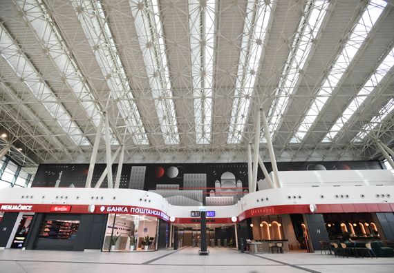 Свечана церемонија отварања железничке станице Београд центар у Прокопу