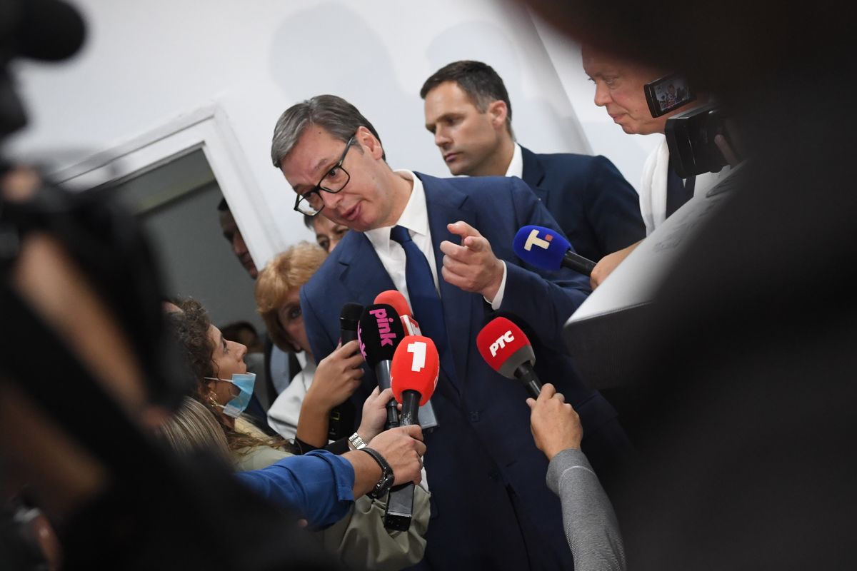 Predsednik Vučić u poseti Leskovcu