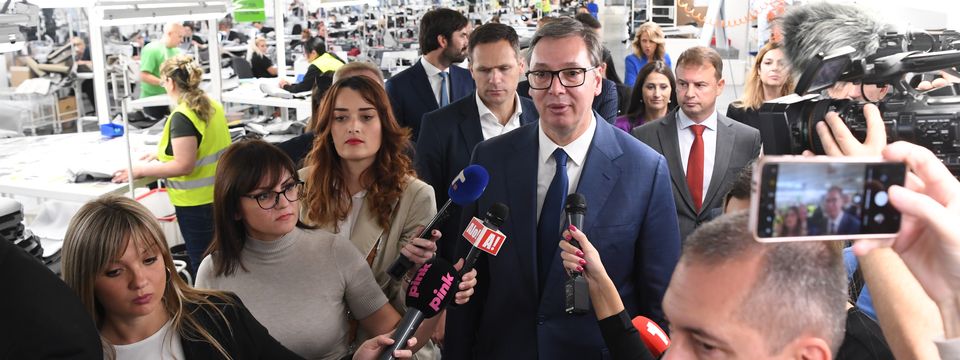 Председник Вучић у посети Лесковцу