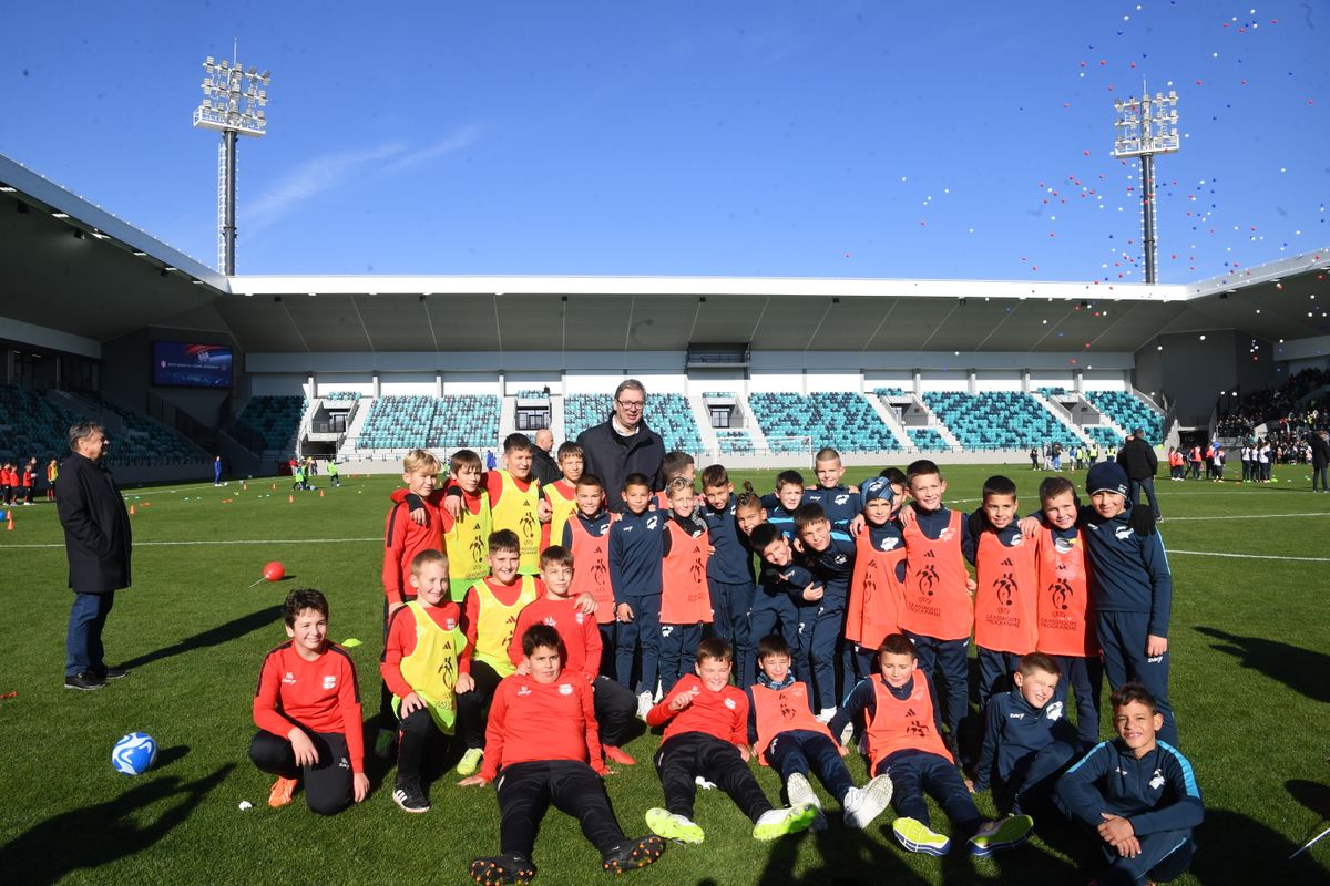 Obilazak novoizgrađenog stadiona u Zaječaru