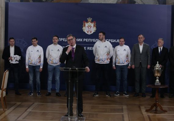 Пријем за шаховску репрезентацију Србије