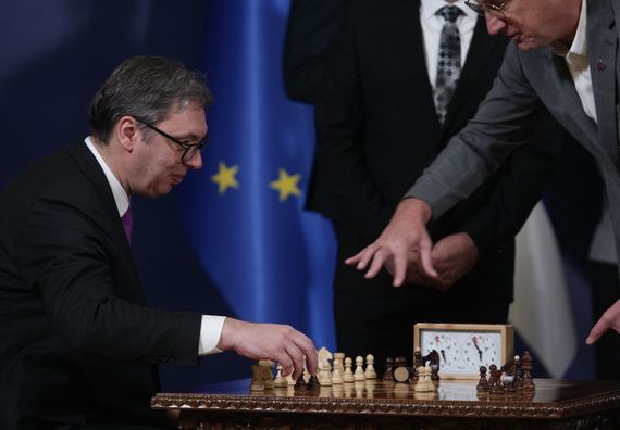 Пријем за шаховску репрезентацију Србије