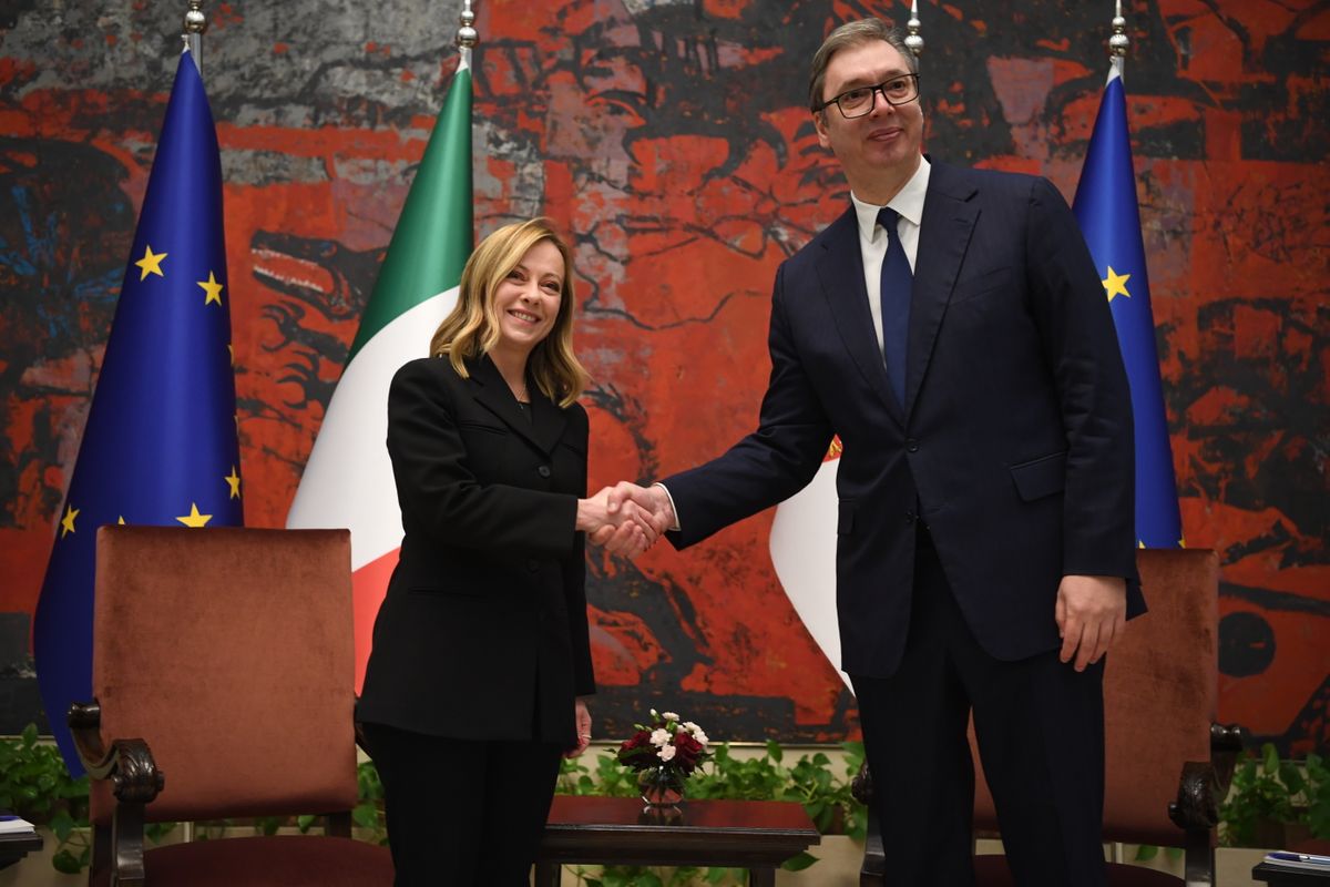 Посета председнице Владе Републике Италије