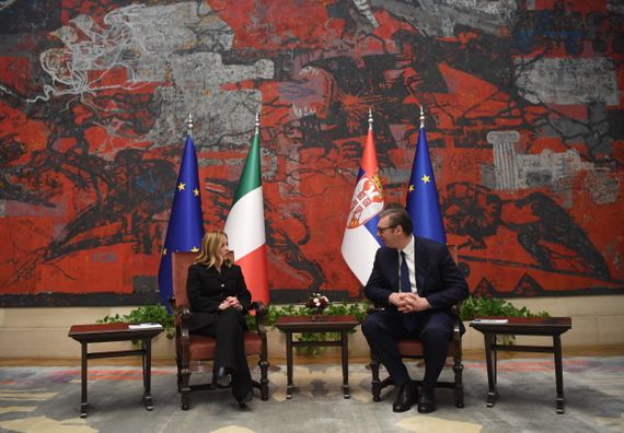 Poseta predsednice Vlade Republike Italije