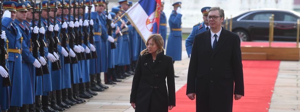Посета председнице Владе Републике Италије