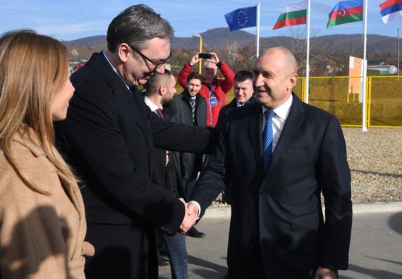 Predsednik Vučić prisustvovao ceremoniji obeležavanja puštanja u rad Gasnog interkonektora Srbija- Bugarska