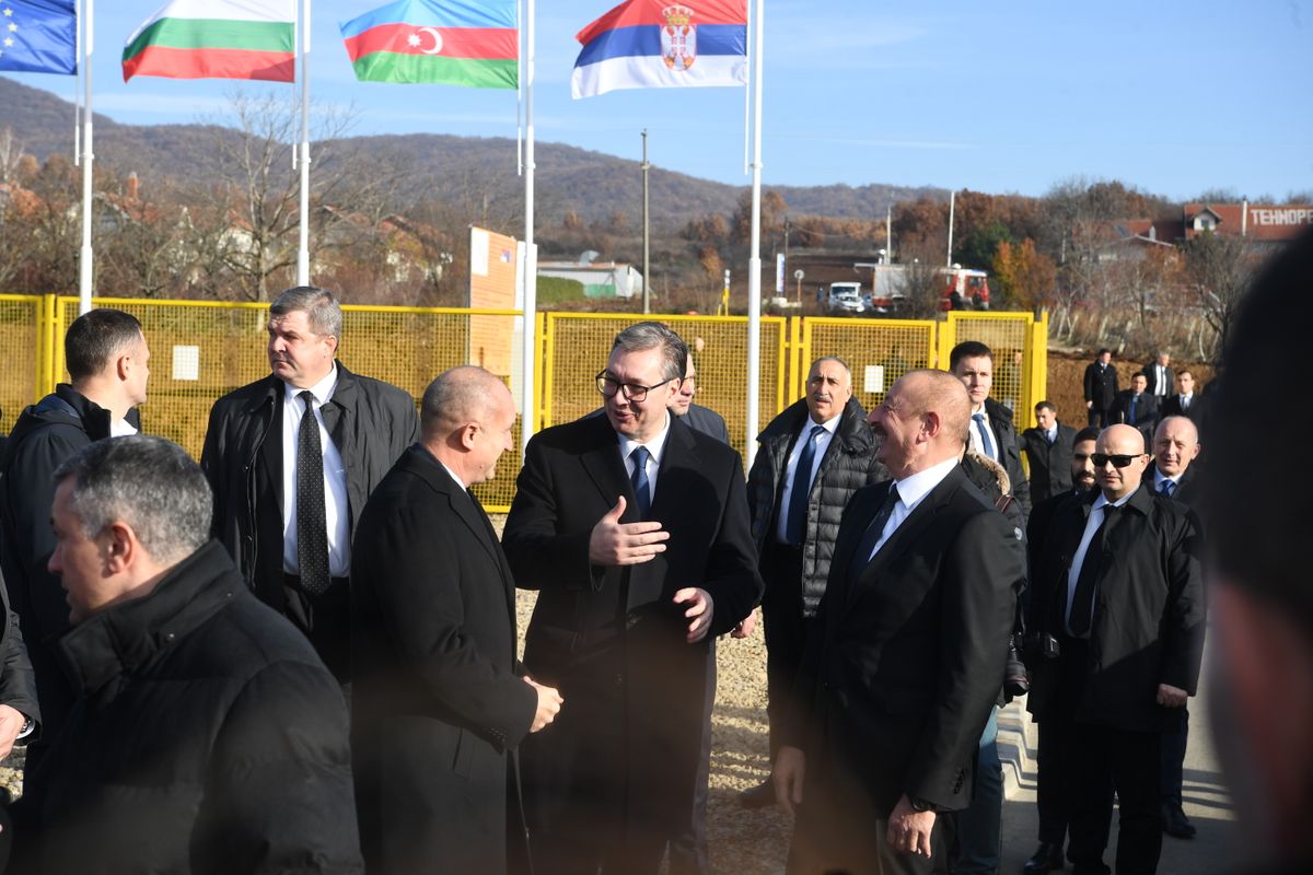 Predsednik Vučić prisustvovao ceremoniji obeležavanja puštanja u rad Gasnog interkonektora Srbija- Bugarska